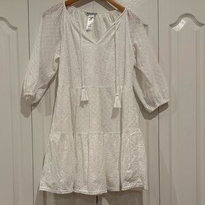 Tommy Bahama White Eyelet Top